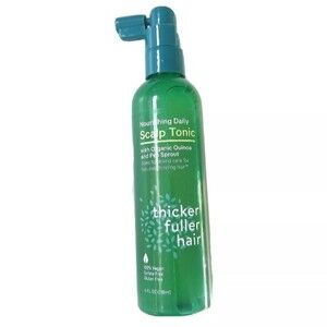 1 Thicker Fuller Hair 4 Oz Nourish Daily Scalp Tonic Organic Quinoa & Pea Sprout